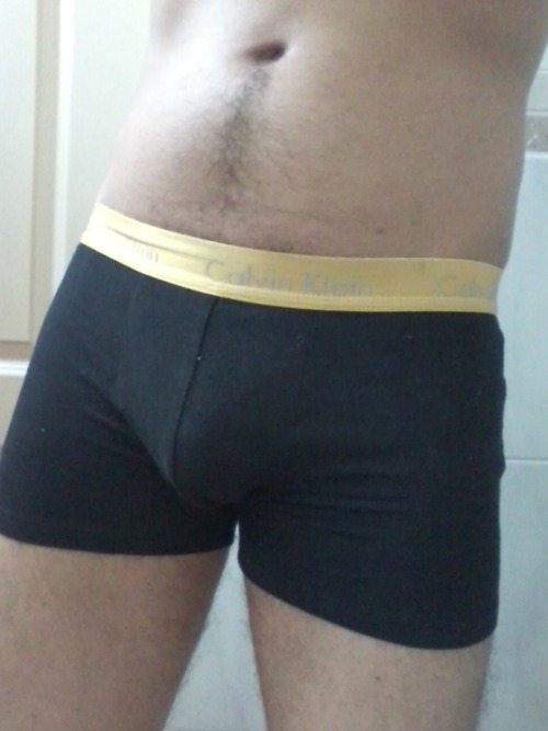 More pictures with my Calvin Kleins. Hope you like them ;)Love your ass and bulge :3