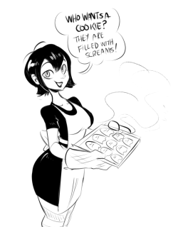 slbtumblng:  kindahornyart:  Just a Mavis with a bit more “Milf-ish” proportions.  You make my heart scream ~ ♥   &lt;3 &lt;3 &lt;3