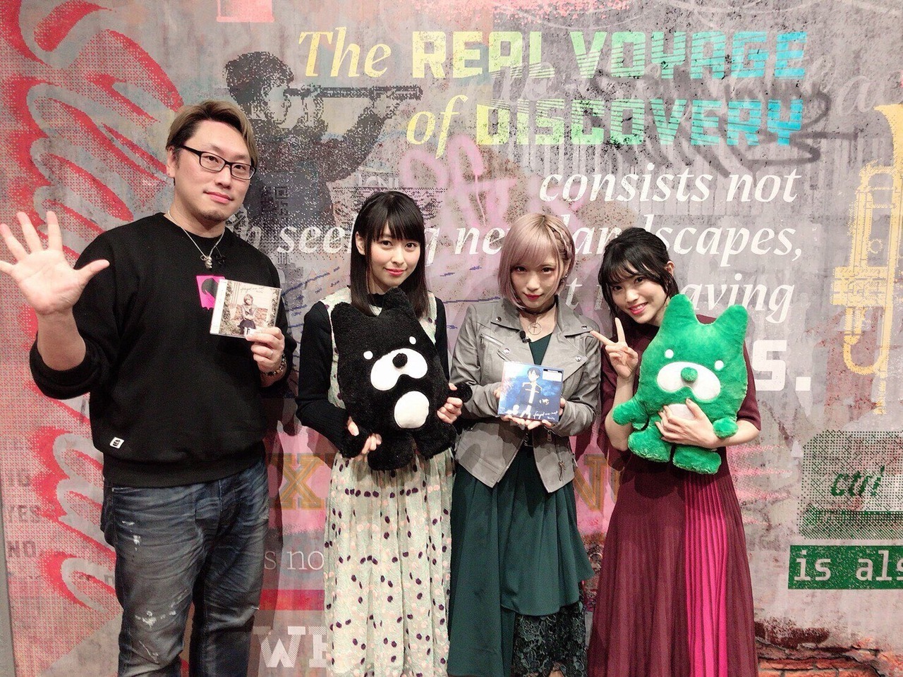 himanji:  石原夏織 STAFF‏ @kaori_staff_AbemaTV ご視聴ありがとうございましたReoNaさんと初めてお会いできて嬉しかったです！生歌も素敵で感動しました〜CDいただいたのでたくさん聴こうっと本当にありがとうございました夏織