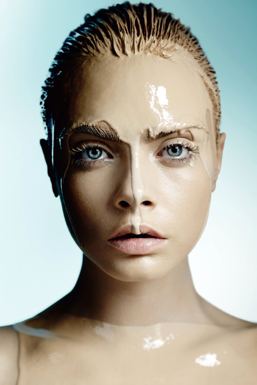 blissfully-chic:  Cara Delevingne for Allure Magazine, October 2014 Photographed by: Mario Testino  