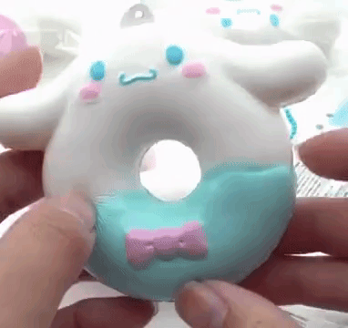 kirakiraru:cinnamoroll donut squishy (x)