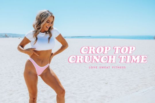 crop top crunch time 