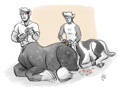 grayvys: tail braiding 