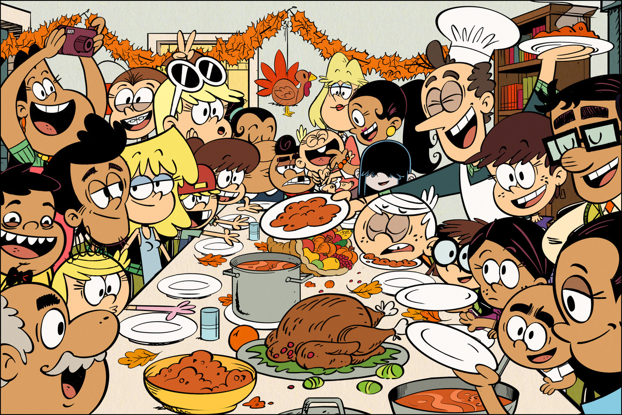 Happy happy Thanksgiving, Loud Crowd!