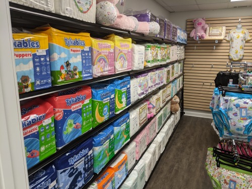 I got to visit the newest ABDL store located in Indianapolis, IN. My Inner Baby has everything a lit