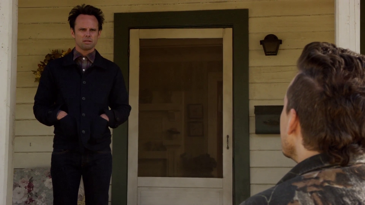 Marmite Friend — Some screen caps from Justified that I got while...