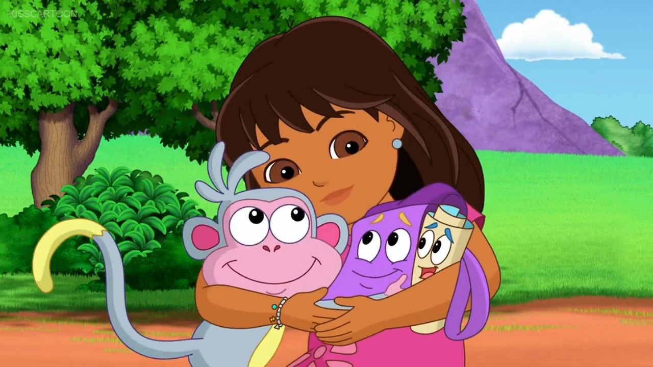 dora and friends into the city kisscartoon