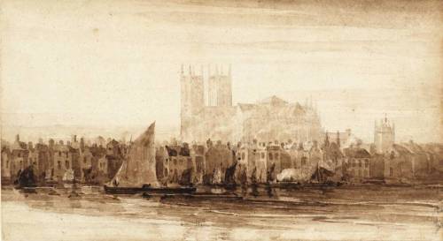 Westminster from Battersea, David Cox