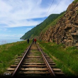 Circum-Baikal Railway 🚂  #travel 🌍   http://en.m.wikipedia.org/wiki/Circum-Baikal_Railway  By @ae67 &ldquo;Кругобайкальская доога&hellip; ;)&rdquo;   #Baikal #Байкал #КБЖД