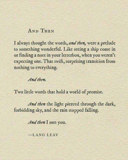 lang leav poems