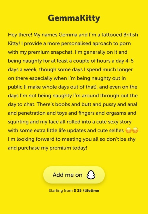 lost-lil-kitty: Gemma Kitty’s now on Fancentro! For anyone who isn’t comfortable with us