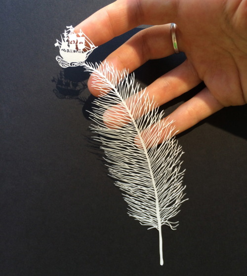 fer1972: Papercut Artworks by Maude White  