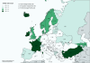 Fertility rate across Europe, 2017.
[[MORE]]by Syssleback:
Data from the CIA factbook 2017 was used together with mapchart and GIMP. Note that the fertility rate in Europe is lower than both the replacemant fertility rate and the average world...