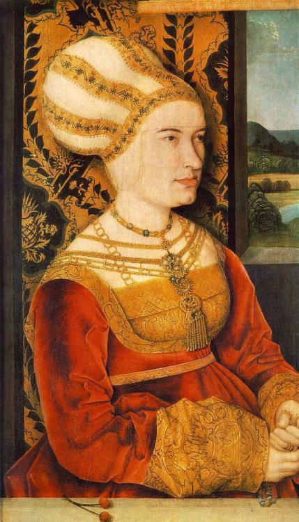 centuriespast - STRIGEL, BernhardPortrait of Sybilla von...