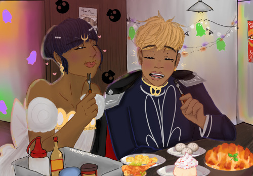 Vashmeryl Week Day 6: Halloween/date Night