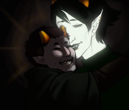 splickedylit:ceekari said:Young Signless/Dolorosa: maternal kiss? ♋️♍️It took him sweeps to learn th