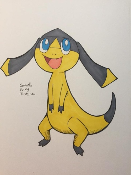 Inktober Day 14 Helioptile