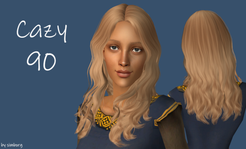 Slowly continuing uploading my retextured hairs (last time was in&hellip; January).Ade Sand