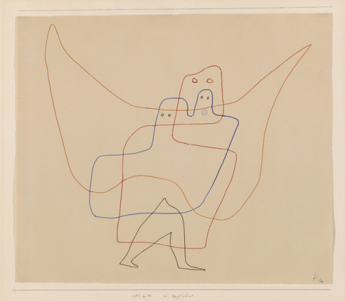 artisaword:  Paul Klee (1879–1940)In Angel’s Care1931 Watercolour and coloured inks on p