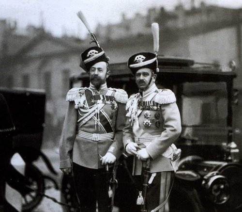 imperial-russia: Grand Duke Nicholas Mikhailovich and Grand Duke Boris Vladimirovich