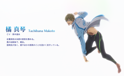 maruka-tachibanase: Free! Eternal Summer Character Profiles