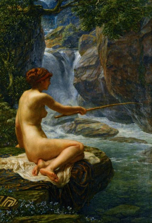 fer1972:  Today’s Classic: Sir Edward John Poynter (1836-1919) 1. Cave of the Storm Nymphs 2. The Nymph of the Stream 3. At Low Tide 4. Andromeda 5. The Wonders of the Deep  Esto es arte!