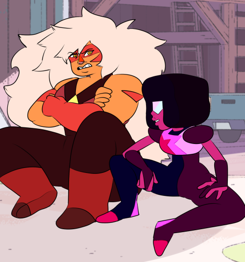 You know who else I want to have an empathy about Garnet and have some deep talks in front of the Barn with her? Oh Yeah