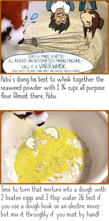 stuffinfluffcooking:  It just so happens that we found ourselves a perfectly adorable Pabu plush AND a wonderful new food blog that features Avatar and other fandom-inspired recipes!  What else could we do?  StuffinFluff did the obvious and we tried