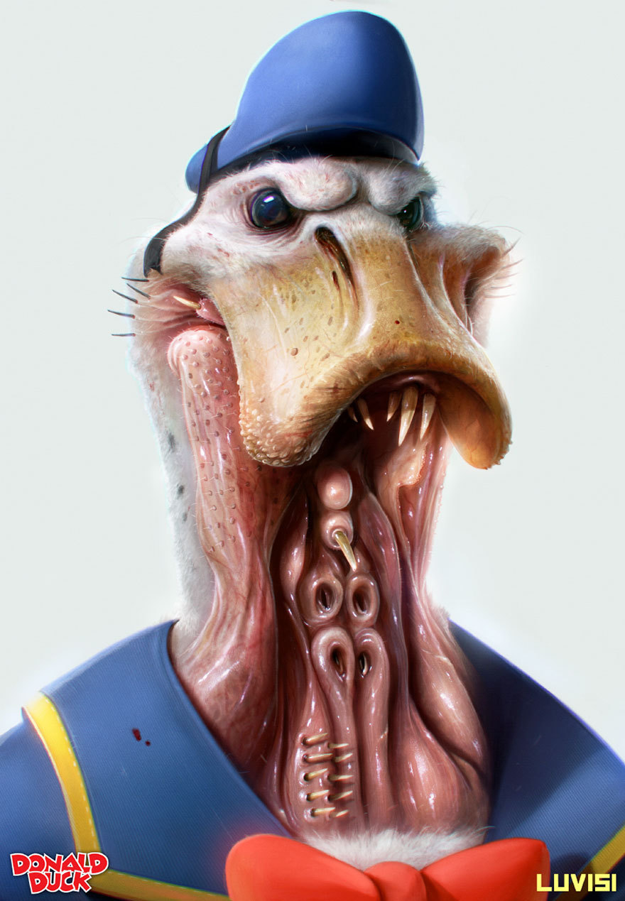 funniebunchesofoats:  sh0rtybangbang:  unexplained-events:  Dan LuVisi A digital