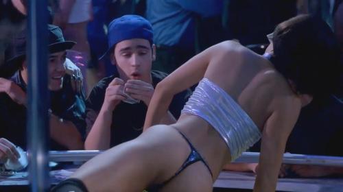 topcelebtits:  Sandra Oh - Dancing at the Blue Iguana (2000) Top Celeb Tits rating: 5/10