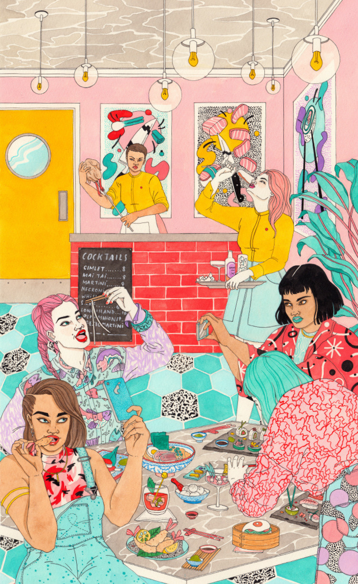 supersonicart:   Laura Callaghan, Recent Work. Brand new, incredible illustrations