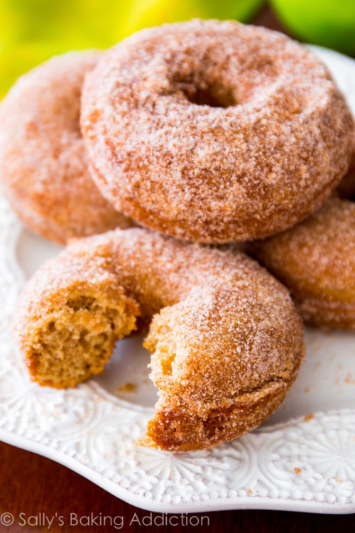 (via Spiced Apple Cider Donut Holes. - Sallys Baking Addiction) 