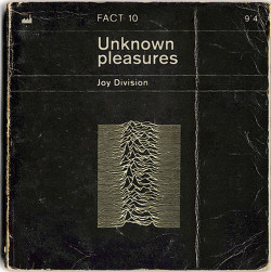 curvedsouls:  This is the first 45 of Unknown Pleasures