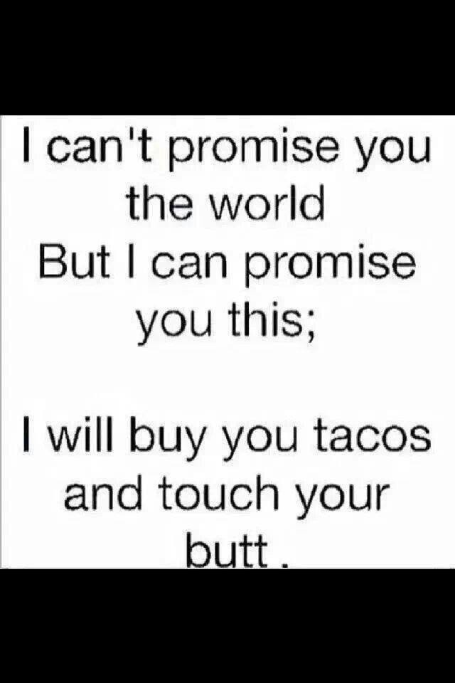 nicki718:  I’ll take chocolate, not tacos!