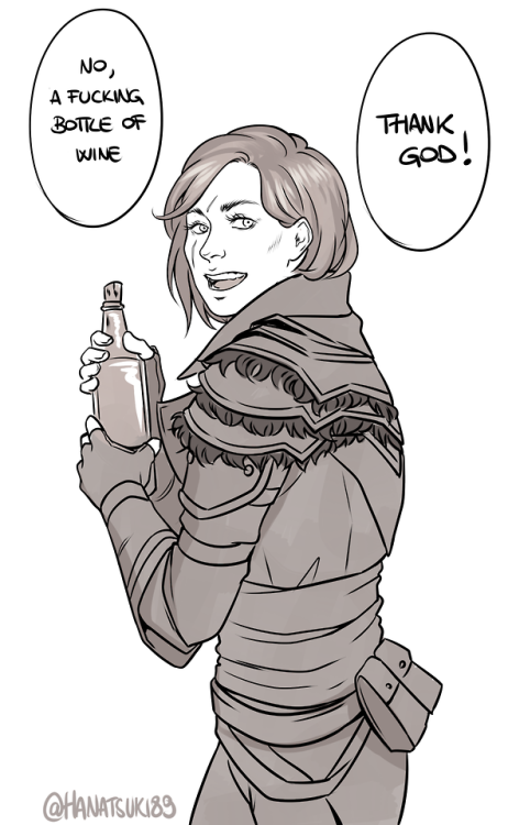 hanatsuki89:I saw THIS POST and since I too would be really happy if I found bottles of wine around,
