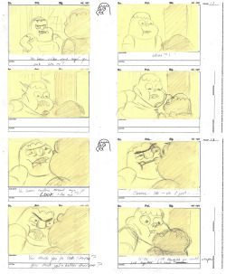 aberdaily:  Enjoy these treats from the storyboard artists of tonight’s Clarence episode!!!   “Balance” Written by Spencer Rothbell Storyboarded by Tiffany Ford &amp; Michelle Xin 