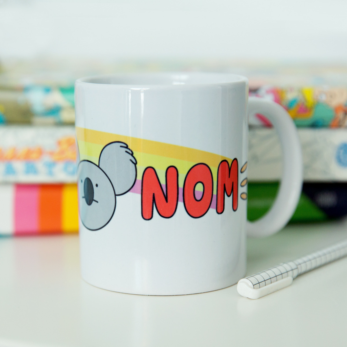 NomNom mug for your noms. Get 10% Off all mugs at CartoonNetworkShop.com&hellip;today