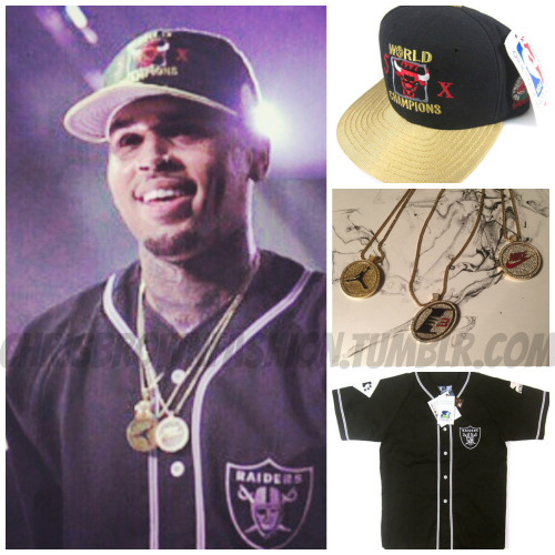 ✓ Swag Check: Chris Brown in Stüssy x New Era Raiders Snapback