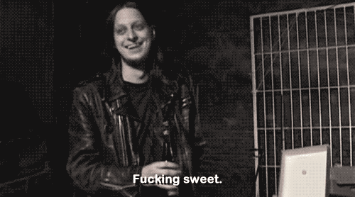 Fenriz Smiling Gif Set