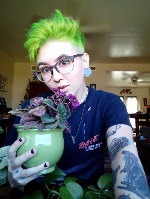 succulentcryptidprince:  Plant boy