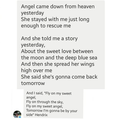 More messages from abroad. Nice love song lyrics always appreciated