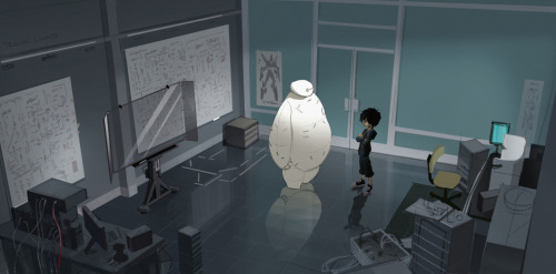 scurviesdisneyblog:Big Hero 6 visual development by James Finch (x)