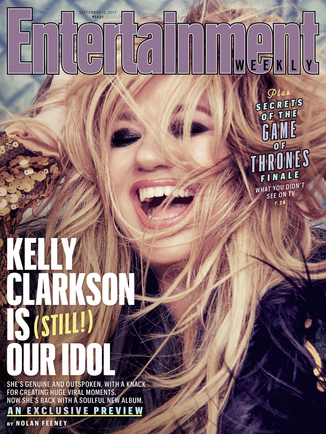 Kelly Clarkson is an Idol for the Ages
“15 years after becoming American Idol’s inaugural winner, we’re still bowing down to the legendary popstar. Best of all, she’s BACK with a soulful new album and we’ve got an exclusive preview!
”