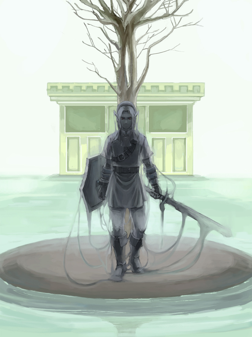 sacred&ndash;grove-deactivated201912:  Dark Linkby ~nogiho 