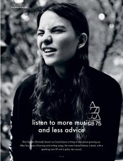 modelmeth:  listen to more music and less advice i-D Magazine