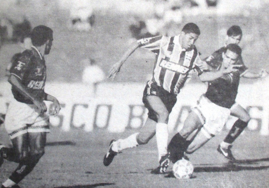 Brasileirão 1995 - Grêmio 1x0 Sport - JardelPúblico: 9.046 (5.802 pagantes) Foto: Fernando Gomes (Zero Hora)