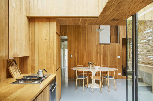 thenordroom:London home with all-wood kitchen  THENORDROOM.COM - INSTAGRAM - PINTEREST - FACEBOOK   