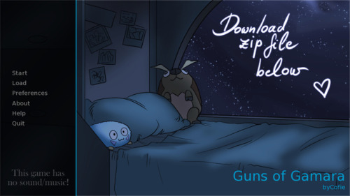 littlecofiegirl: littlecofieart: littlecofieart: The Guns of Gamara Visual Novel is here! Set in t