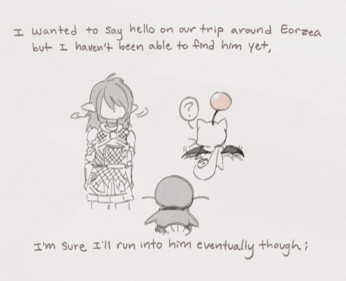 I doodled the snippet from the Knight&rsquo;s Bread recipe in the FFXIV Cookbook!
