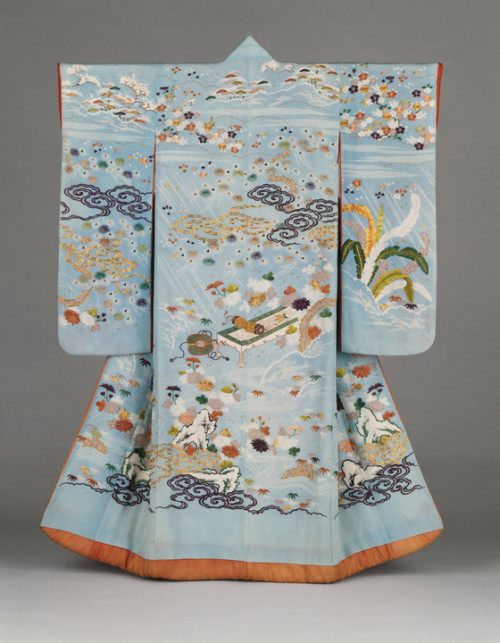 fashionsfromhistory: Furisode Late 18th century to Early 19th century (Edo Period) LACMA